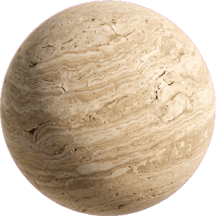 Travertine planet